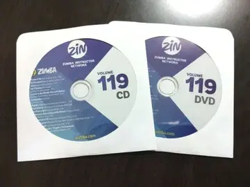 미사용품 새상품 ZUMBA 줌바 119 CD DVD 세트