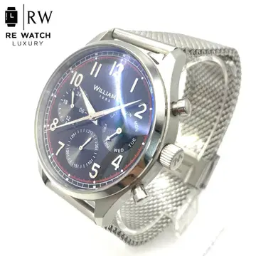 7-4498 윌리엄 L. 1985 크로노그래프 손목시계