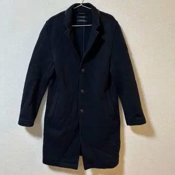 URBAN RESEARCH DOORS 네이비 체스터 코트