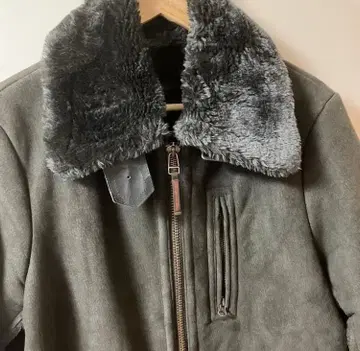 291295=HOMME 그레이 플라이트 자켓