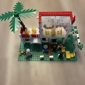 2점째부터 200엔 할인됩니다 LEGO 레스토랑 세트 야자수 포함