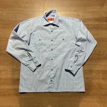 BLUE LUG / RED KAP 워크 셔츠