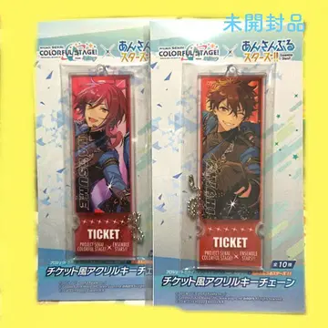 앙스타 모리사와 치아키 사카사키 나츠메 아크릴 키링 [미개봉품]