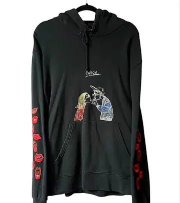 LEFT ALONE 레프트 얼론 후드티 자수