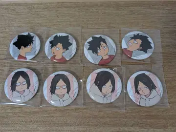 하이큐!! 유년기 캔뱃지 코즈메 켄마 쿠로오 테츠로