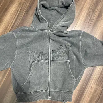 BLESS U 지퍼 후드티 블레스유