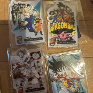 드래곤볼 제일복권 40주년 F상 ACLLECT 4종