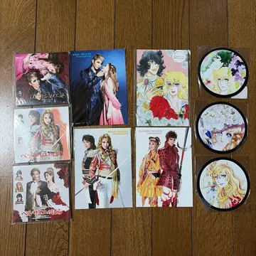 타카라즈카 베르사이유의 장미 엽서 메모장 코스터 낱개 판매 불가