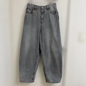 GLOBAL WORK 글로벌 워크 GOOD 데님 커브 팬츠 그레이 L