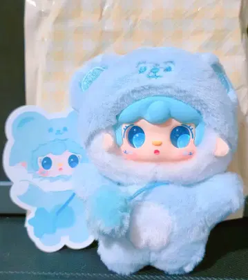 Yooki 요키 곰돌이 봉제 인형 스카이블루