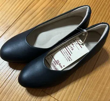 새상품 무인양품 가죽 펌프스 23.5cm