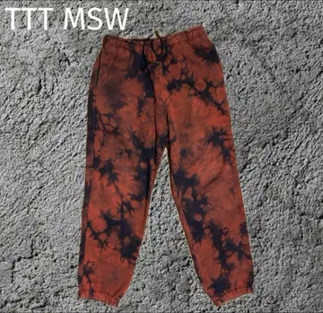 TTTMSW 21AW online Tie-dye sweat pants
