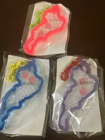 비와코 키링 3개