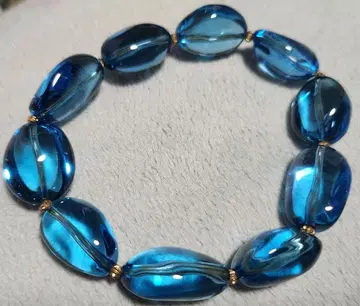 스위스 블루 토파즈 팔찌