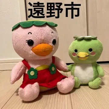 이와테현 도노시 카파 하나코 봉제 인형 세트