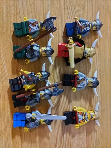 레고 바이킹 미니 피규어