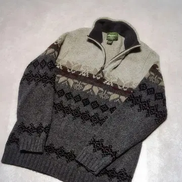 Eddie Bauer 집업 스웨터 M 그레이 계열