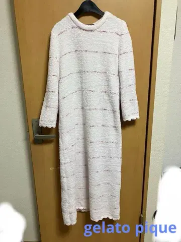 젤라또피케 긴팔 원피스 룸웨어