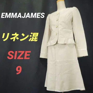 EMMAJAMES 세레모니 수트 셋업 린넨 혼방 입학식