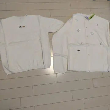 피코네 앙상블 화이트 사이즈 38 반팔 & 가디건