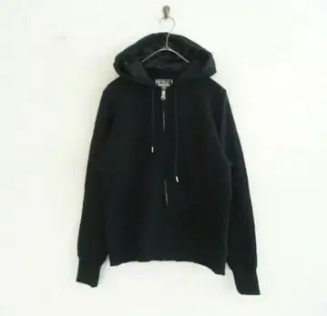 허그아워 빈티지 시크 맨투맨 집업 후드티