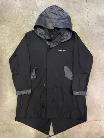 AMBUSH MOD COAT 앰부쉬 모즈 코트 블랙