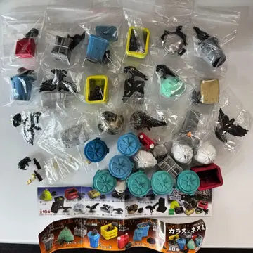 까마귀와 쥐 쓰레기 가챠가챠 역대 세트 시크릿 포함 가챠가챠