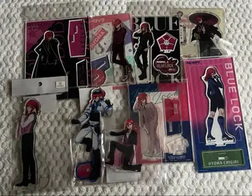 블루 록 아크릴 스탠드 치기리 효마