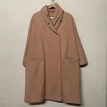 Honnete 오넷 숄카라 와이드 코트