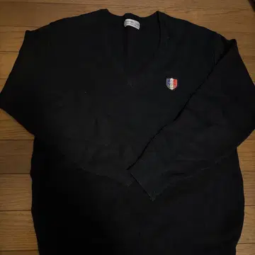 요코하마 고등학교 스쿨 가디건 네이비 컬러