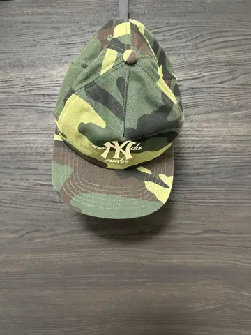 Monday sack 카모 패턴 NY 로고 캡