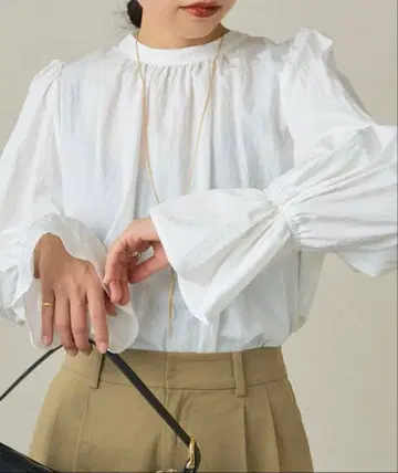 라운지 드레스 2WAY 스키퍼 블라우스