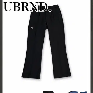 [ 완판템 ] UBRND 슬랙스 오이와 타츠야 팬츠 플레어 스트레치 블랙