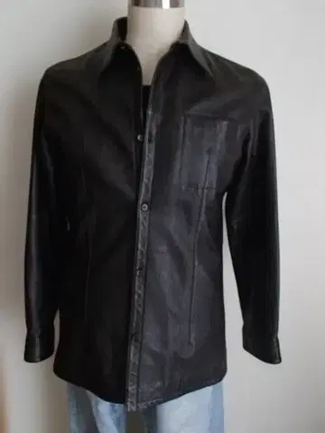 COMME CA DU MODE MEN 다크 브라운 가죽 자켓