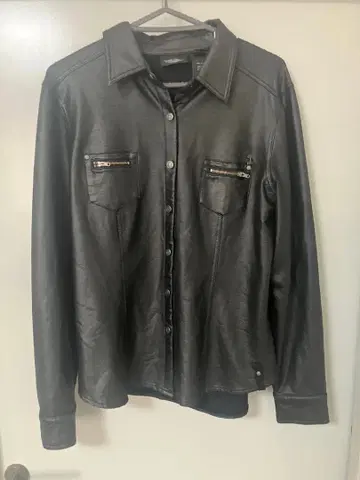 Harley-Davidson 블랙 가죽 자켓