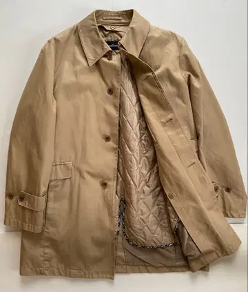 새상품급 뉴요커 스텐카라 코트 퀼팅 라이너 포함 남성용 S