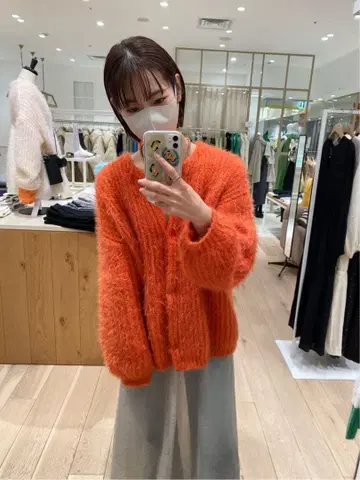 새상품 mystic 샤이니 가디건