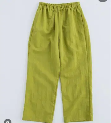 MEYAME 그린 나일론 팬츠