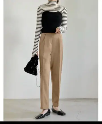 Re:EDIT 미기모 테이퍼드 팬츠 여성용