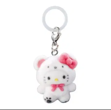 산리오 캐릭터즈 메지루시 액세서리 복슬복슬 스노우 키티 2개 세트