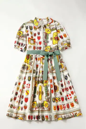 제인 마플 문장 프랑스 원피스 셔츠