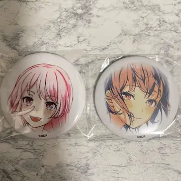 뱅드림 신자와 슈텐 캔뱃지 치하야 아논 타카마츠 아카리