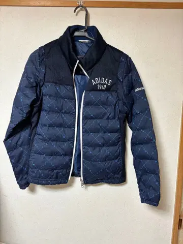 adidas 여성용 골프 자켓 L 네이비