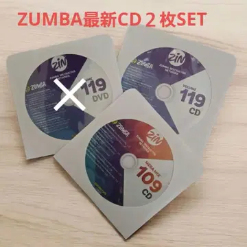 ZUMBA ZIN119 & MEGAMIX109 CD 2장 세트