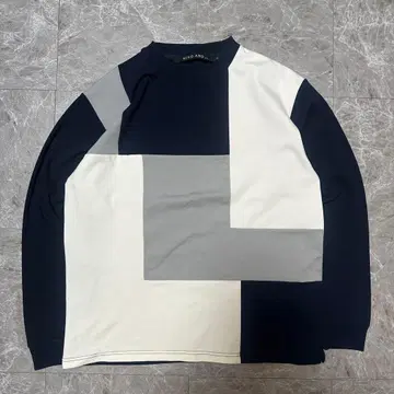 NIKO AND - 패치워크 긴팔 티셔츠 g7