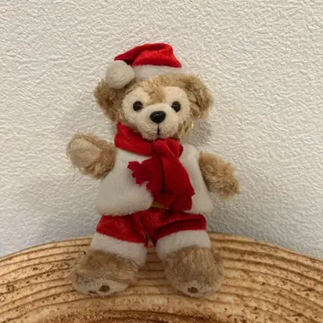 [레어] 더피 크리스마스 산타클로스 바 마스코트 한정판