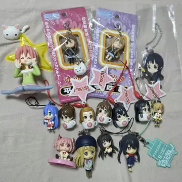 케이온 럭키스타 마법소녀 마도카 마기카 굿즈 세트