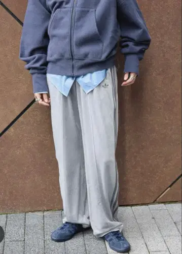 택 포함 미착용 adidas 아디다스 벨로아 트랙 팬츠 XS JM2268