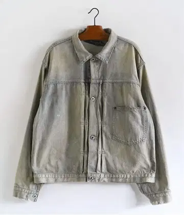 A.PRESSE 1st Type Denim Jacket [BLEACH]