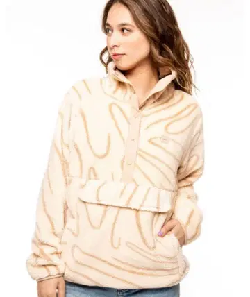 BILLABONG 여성용 SWITCHBACK PULLOVER 후드티